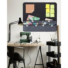 El Yapımı Doğal Keçe Duvar Panosu, Dekoratif ve Şık Tasarım