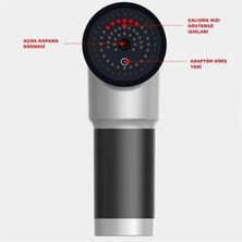 4 Başlıklı Masaj Aleti, Spor ve Egzersiz Için Rahatlatıcı ve Renkli Tasarım