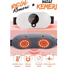 Sıcak Kompresli Titreşimli Masaj Kemeri, Yumuşak ve Rahatlatıcı Kullanım