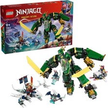 NessiWorld 71845 LEGO Ninjago Lloydun Jet Robotu 1112 Parça +9 Yaş