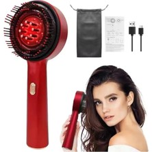 Şarjlı Masaj Tarağı, Kafa Derisi ve Saç Bakımı, Yağlı ve Rahatlatıcı Kullanım