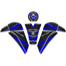 Yamaha mt 25 2020 2024 8 Parça Tank Pad