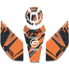 Cf Moto Sr 250 4 Parça Tank Pad