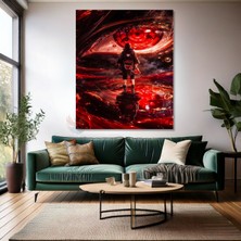 Artarilion Kanvas Dikey Duvar Tablosu Kanvas Itachi3 Anime Tablosu  Ev Ofis Salon Modern Duvar Tablosu