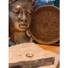 Nunu Takı Yıldızlı Ince Yüzük