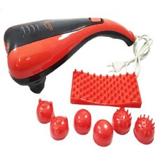 Paletli ve Başlıklı Portatif Masaj Aleti, Rahatlatıcı ve Kullanışlı Tasarım