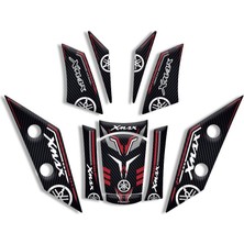Yamaha Xmax 2018 2022 9 Parça Tank Pad
