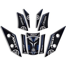 Yamaha Xmax 2018 2022 9 Parça Tank Pad