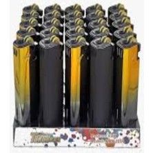 Koko Torch Çift Rengi Kkk Lüx Çakmak 25 Adet