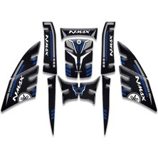 Yamaha Nmax 2021 2024 9 Parça Tank Pad