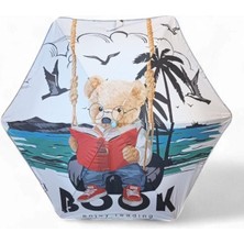 Baginn Erkek Çocuk Baston Şemsiye Reflektörlü Karakter Desenli Boyu 70 cm Çapı 80 cm 6 Telli Isim Etiketli