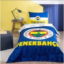 Ponna Taç Lisanslı Tek Kişilik Nevresim Takımı Fenerbahçe Palamut