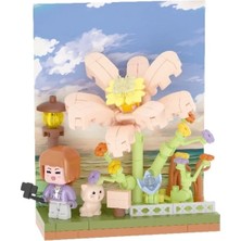 Belle Fusion Bfs Çiçek ve Figür Serisi 3D Puzzle