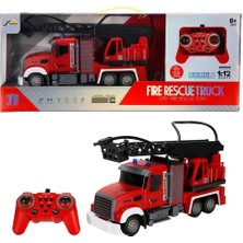 Belle Fusion Bfs  5092 Sun-Rst-Rc Kamyon 1 12 Itfaiye Ff Ses Işık 3 7V USB 2 4 Ghz