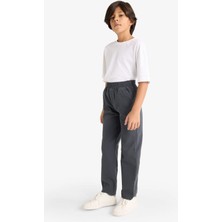 DeFacto %100 Pamuk Beli Lastikli Gabardin Pantolon Erkek Çocuk G3642A825AU
