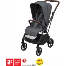 Maxi-Cosi Leona2 Çift Yönlü Uzatılabilir Sırt Desteği Tam Yatabilir Seyahat Sistem Olabilen  Bebek Arabası Twillic Graphite