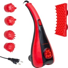 Iki Kademeli Çift Başlıklı El Tipi Masaj Aleti, Rahatlatıcı ve Çok Fonksiyonlu