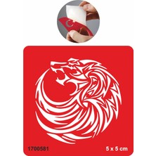 Alsepeteavm Aileye Bağlı Kurt  Tattoo Geçici Dövme Şablonları Kına Kalıpları