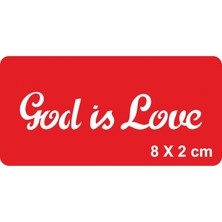 Alsepeteavm Tanrı Aşktır Tattoo Geçici Dövme Şablonları Kına Kalıpları