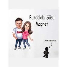Özcan Tasarım Kişiye Özel Mağnet - Karikatür Mağnet