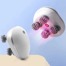 Yumuşak Silikon Başlıklı Masaj Aleti, Rahatlatıcı ve Ferahlatıcı Kullanım