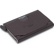 Pierre Cardin Kahve Unisex Otomatik Deri Kartlık 0273K4Y