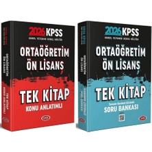 Data 2026 Kpss Lise Ortaöğretim Ön Lisans Konu Anlatımlı + Soru Bankası 2 Li Set Data Yayınları