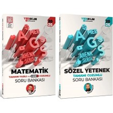 Yediiklim 2026 Meb-Ags Matematik-Sayısal + Sözel Yetenek Soru Bankası 2 Li Set Ahenk Serisi - Mehmet Bilge Yıldız Yediiklim Yayınları