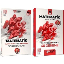 Yediiklim 2026 Meb-Ags Sayısal Yetenek-Matematik Soru Bankası + 40 Deneme 2 Li Set Ahenk Serisi - Mehmet Bilge Yıldız Yediiklim Yayınları