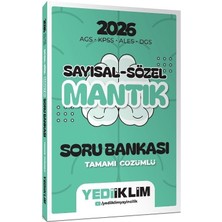 Yediiklim 2026 Kpss Meb-Ags Ales Dgs Sayısal Sözel Mantık Soru Bankası Çözümlü Yediiklim Yayınları