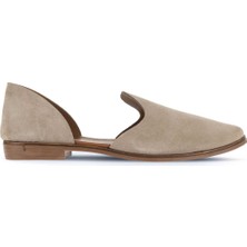 Bueno Shoes Kum Alf Süet Kadın Düz Sandalet 01WA7001 01WA7001