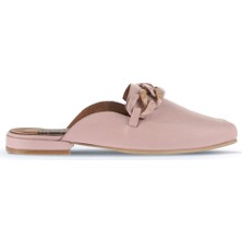 Bueno Shoes Gül Kurusu Deri Kadın Düz Terlik 01WA0300 01WA0300