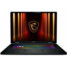 MSI Crosshaır 18 Hx Aı A2XWGKGA9-032XTRA9 Intel Core Ultra 9 275HX 32GB 1tb SSD RTX5070 Freedos 18" Wqxga 240Hz IPS Taşınabilir Bilgisayar