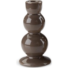 Chappal Minimal Kahverengi Şamdan