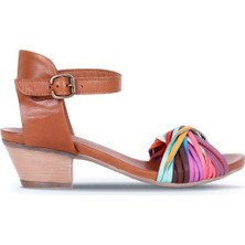 Bueno Shoes Multi M10 Deri Kadın Topuklu Sandalet 01WQ1400 01WQ1400