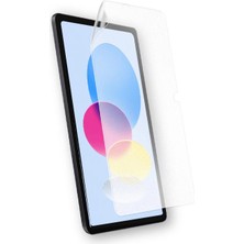 Zore iPad 10.9 2022 (10.nesil) Kağıt Hisli Mat Uyumlu Davin Paper Like Tablet Ekran Koruyucu-Renksiz