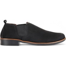 Bueno Shoes Siyah Nubuk Kadın Düz Bot 01WD3809 01WD3809