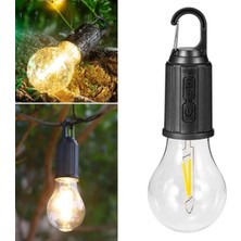 Moresun Buğz Şarj Olabilen 3 Farklı Mod Led'li Kendiliğinden Asma Kancalı Kamp,dış Cephe Lambası