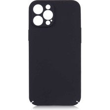 Zore iPhone 12 Pro Max Uyumlu Frms Kapp Kapak-Siyah