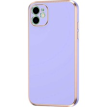 Zore iPhone 12 Uyumlu Frms Bark Kapak-Mor