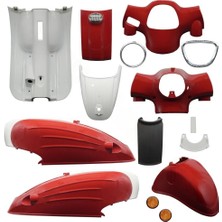 Monero MONDIAL TURISMO 50 KAPORTA SET BOYALI AKSAM KIRMIZI