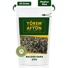 Gülçehre Yörem Afyon Meşhur Rize Yöresinden 800 Rakım Hasadı Baldırı Kara Otu, (Adiantum Capillus-Veneris) | 20GR.