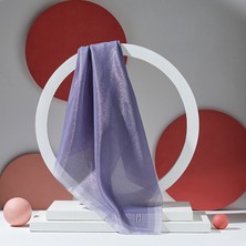 Çizgili Kehribar Eşarp