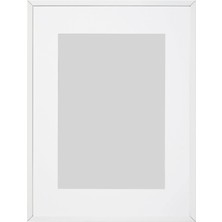 IKEA Lomvıken Beyaz Çerçeve Beyaz 30 x 40 Cm