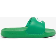 Lacoste Serve Slide 1.0 Çocuk Yeşil Terlik