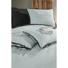 nordqueen %100 Pamuk Çift Kişilik Püsküllü Nevresim Seti Bonami Ada Çayı