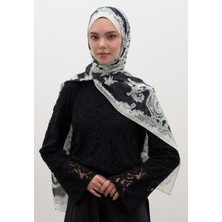 Fresh Scarfs Wıld Paısley Desen Şal Lacivert