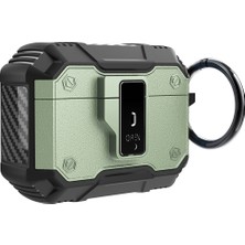 Voyo Apple Airpods Pro 3 ile Uyumlu Kılıf Kilitli Koruyucu Kalın