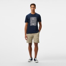 Nautica Erkek Bej Regular Fit Şort