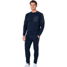 Pierre Cardin 6112 Erkek Üç Iplik Paçası Lastikli Pijama Takım